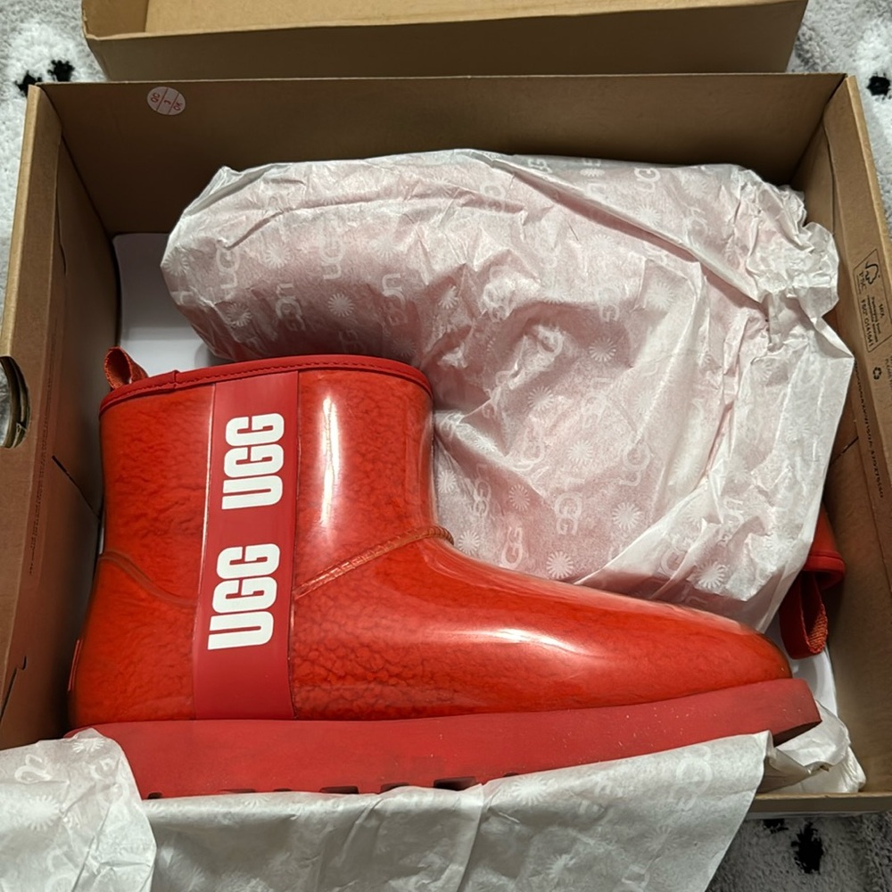 Ugg classic clear mini boots